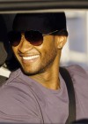 Usher spotted in traffic in St. Barth’s sitting in his Mini Cooper – January 2nd 2010