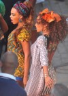 Beyonce & Alicia Keys // Alicia Keys & Beyonce’s “Put It In A Love Song” Video Set