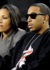 Ludacris and his new girlfriend // 2010 NBA All-Star Game in Dallas, TX