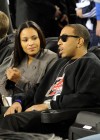 Ludacris and his new girlfriend // 2010 NBA All-Star Game in Dallas, TX