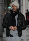 Marlon Wayans strolling down Rodeo Dr. in Beverly Hills – February 9th 2010