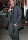 Jay-Z leaving the Corner Deli Restaurant in New York City – February 4th 2010