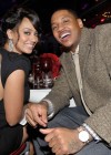 Carmelo Anthony and his fiancee Lala Vazquez
