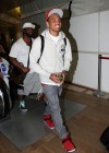 Chris Brown (with Polow Da Don) at LAX Airport in Los Angeles – February 22nd 2010