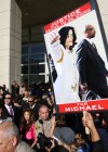 Fans outside the Los Angeles Airport Branch Courthouse // Dr. Conrad Murray’s Arraignment on charges for Michael Jackson’s death