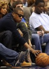 Jay-Z and Beyonce // Dallas Mavericks vs. Los Angeles Lakers Basketball Game in Dallas – February 24th 2010