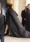 Daphness Guiness // Alexander McQueen’s Private Funeral Service in London