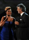 Mary J. Blige and Andrea Bocelli // 52nd Annual Grammy Awards – Show