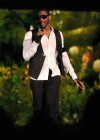 Usher performing Michael Jackson’s “Earth Song” during his tribute at the 52nd Annual Grammy Awards