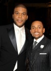Tyler Perry & Hill Harper // 41st Annual NAACP Image Awards – Backstage