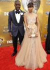 Lance Gross and Eva Marcille // 41st Annual NAACP Image Awards – Red Carpet