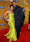 Lisa Wu Hartwell (Real Housewives of Atlanta) and her husband Ed Hartwell // 41st Annual NAACP Image Awards – Red Carpet