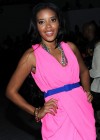 Angela Simmons // Twinkle By Wenlan Fall/Winter 2010 Fashion Show During Mercedes-Benz Fashion Week in New York