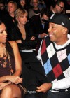 Veronica Webb & Russell Simmons // Isaac Mizrahi Fall/Winter 2010 Fashion Show During Mercedes-Benz Fashion Week in New York