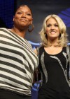 Queen Latifah & Carrie Underwood // Pregame show and National Press Conference for Super Bowl XLIV