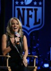 Queen Latifah & Carrie Underwood // Pregame show and National Press Conference for Super Bowl XLIV