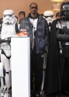 Snoop Dogg and characters from “Star Wars” // Adidas Originals X Star Wars Shoe Launch in New York City