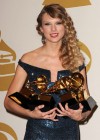 Taylor Swift // 52nd Annual Grammy Awards Press Room