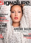 Adrienne Bailon on the cover of the Spring 2010 issue Signature Magazine