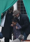 Angelina Jolie & Brad Pitt with their children Zahara, Shiloh and Maddox in Venice, Italy – March 21st 2010