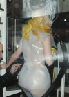 Lady Gaga spotted outside Mr. Chow’s in London England – February 27th 2010