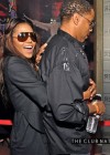 Amerie and her fiance Lenny Nicholson at a party at Geisha House in Atlanta, GA – April 2010