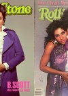 B. Scott’s alter ego side-by-side with Prince’s Rolling Stone cover (circa 1983)