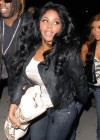 Lil Kim outside Guys and Dolls nightclub in Hollywood – April 13th 2010