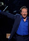 Conan O’Brien performs for the opening night of his “Legally Prohibited From Being Funny On TV Tour” in Eugene, OR