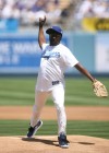 Will.i.am throws the first pitch // 2010 Opening Day Baseball Game (Los Angeles Dodgers vs. Arizona Diamondbacks) at Dodgers Stadium – April 13th 2010