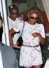Jay-Z & Beyonce leaving Wallse restaurant in New York City – April 4th 2010
