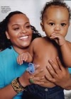 Jill Scott and her new son Jett Jr. // May 2010 issue of Essence Magazine
