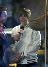 Justin Bieber makes an appearance at “Sunrise” in Sydney, Australia