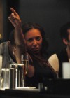 Mel B & Stephen Belafonte (with their friends) at the bar at the Mayfair Hotel in London – April 13th 2010