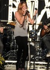 Miley Cyrus performs at The Grove for the Make-A-Wish Foundation’s World Wish Day Celebration