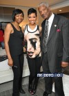 Mother with her mother Marilyn and her stepfather // V-103 Soul Sessions Presents Monica at the W Hotel in Atlanta