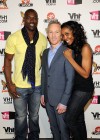 Terrell Owens & Kita Williams with Jeff Olde (EVP of Programming & Production for VH1) // VH1 Upfront 2010 Presentation in NYC