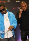 Diddy & Dr. Dre // Diddybeats launch at Best Buy in New York City
