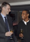 New Jersey Nets Majority Owner Mikhail Prokhorov Celebrates His Purchase of the Team at Jay-Z’s 40/40 club in New York City