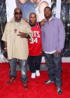 Rappers Treach, Vin Rock,  DJ Kay Gee of rap group “Naughty by Nature” // “Just Wright” Movie Premiere in New York City