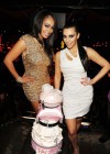 Lala Vazquez & Kim Kardashian // Lala Vazquez’s Bachelorette Party at Tao Nightclub in Las Vegas