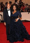 Oscar de la Renta & Oprah Winfrey // Costume Institute Gala Benefit to celebrate the opening of the “American Woman: Fashioning a National Identity” exhibition