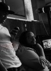 Trey and (director) Chris Robinson // Ludacris & Trey Songz “Sex Room” Music Video Set at the Palms Hotel in Las Vegas