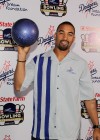 Matt Kemp (of the Los Angeles Dodgers) // State Farm DDF Bowling Extravaganza at Lucky Strike Lanes LA Live in Los Angeles