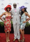 Terrell Owens (with his friends BJ Williams and Kita Williams) // 136th Annual Kentucky Derby