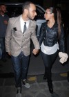 Swizz Beatz and Alicia Keys leaving Alicia’s concert at the Palais Omnisports deo Paris Bercy in Paris, France — May 31st 2010