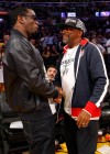 Diddy & Spike Lee // 2010 NBA Finals 2010 – Game 6 – Los Angeles Lakers vs. Boston Celtics