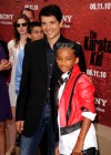 Jaden Smith & the original karate kid Ralph Macchio // “Karate Kid” Movie Premiere in Hollywood