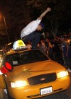 Lakers fans rioting in the streets following Game 7 of the 2010 NBA Finals