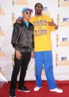 Snoop Dogg and his 16-year-old son Corde Broadus // 2010 MTV Movie Awards – Red Carpet